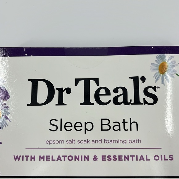 DR TEALS Sleep Bath Lavender & Chamomile Essential Oil  Epsom Salt Foaming Bath - Picture 6 of 10